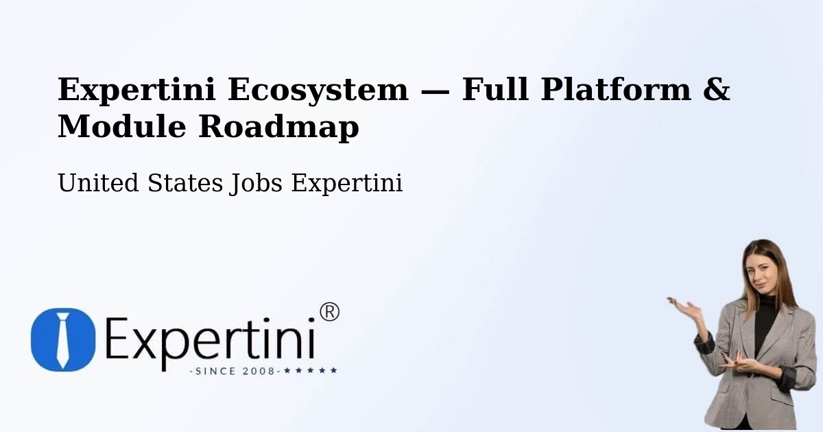 Expertini Ecosystem — Full Platform & Module Roadmap – Grapevine